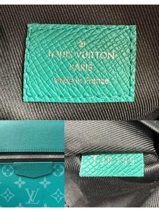 Louis Vuitton Discovery Taigarama Backpack Green